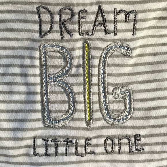 NWT 5-Piece Little Beginnings “Dream Big Little One” Matching Set 3-6M - Picture 2 of 4
